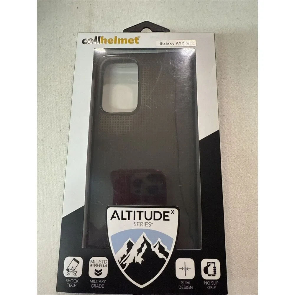 Black cell helmet galaxy A52 5g Phone case